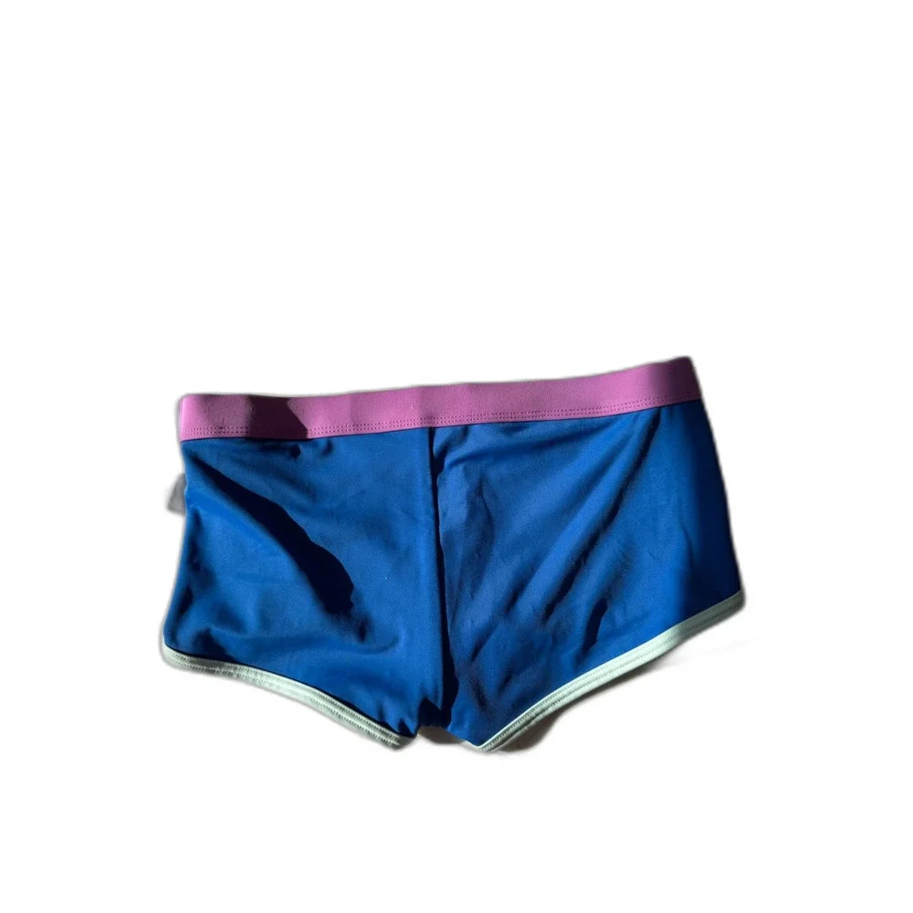 NWT DSG Girls Swim Short Energized Blue Size Large